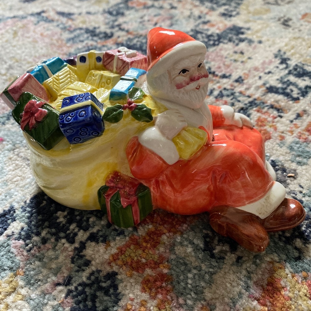 ceramic santa